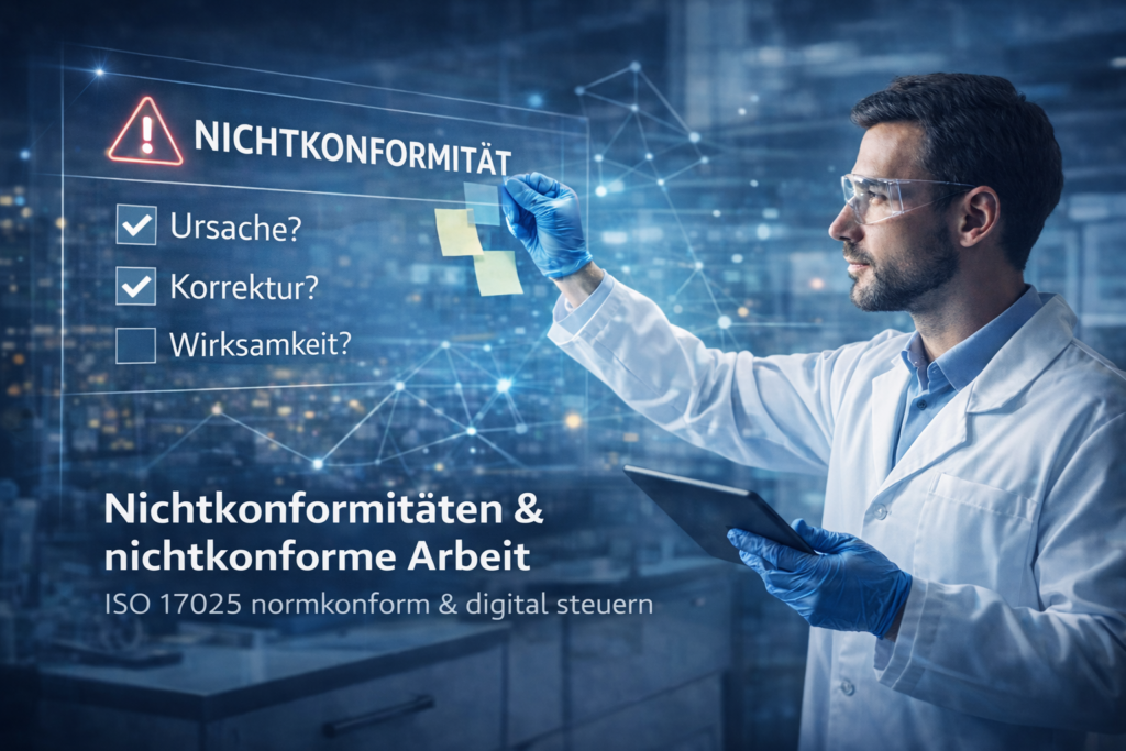Abweichungsmanagement - Nichtkonformitäten und nichtkonforme Arbeit digital steuern